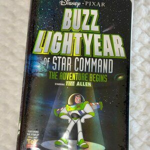 Disney Pixar VHS Buzz Lightyear of Star Command The Adventure Begins